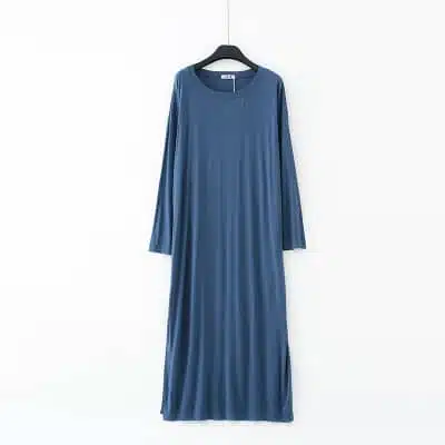Robe de nuit tee-shirt unicolore – Image 6