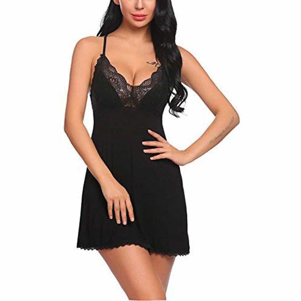 camicia da notte Bustier